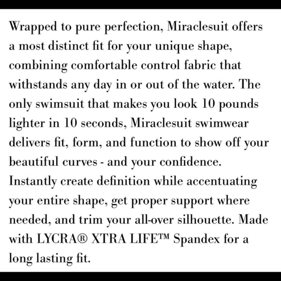 MIRACLESUIT Castaway Oceanus One Piece Swimsuit - Picture 5 of 12